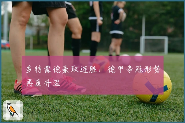 多特蒙德豪取连胜，德甲争冠形势再度升温